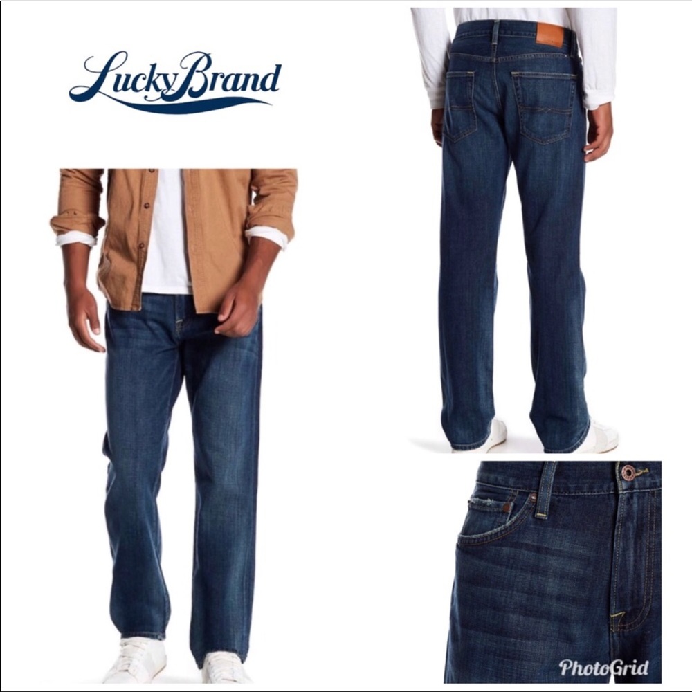 Men’s Lucky Brand 221 straight leg jeans